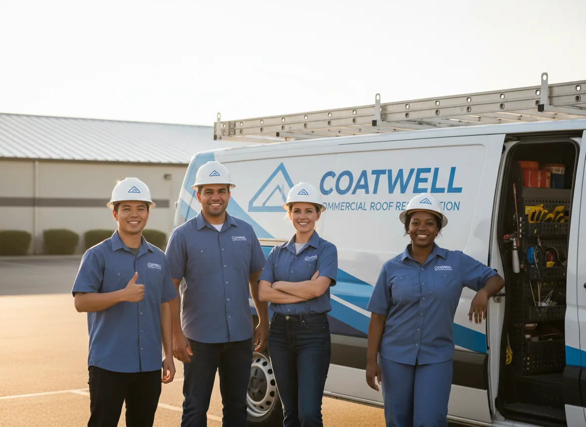 Commercial roof coating company in Mills River, NC